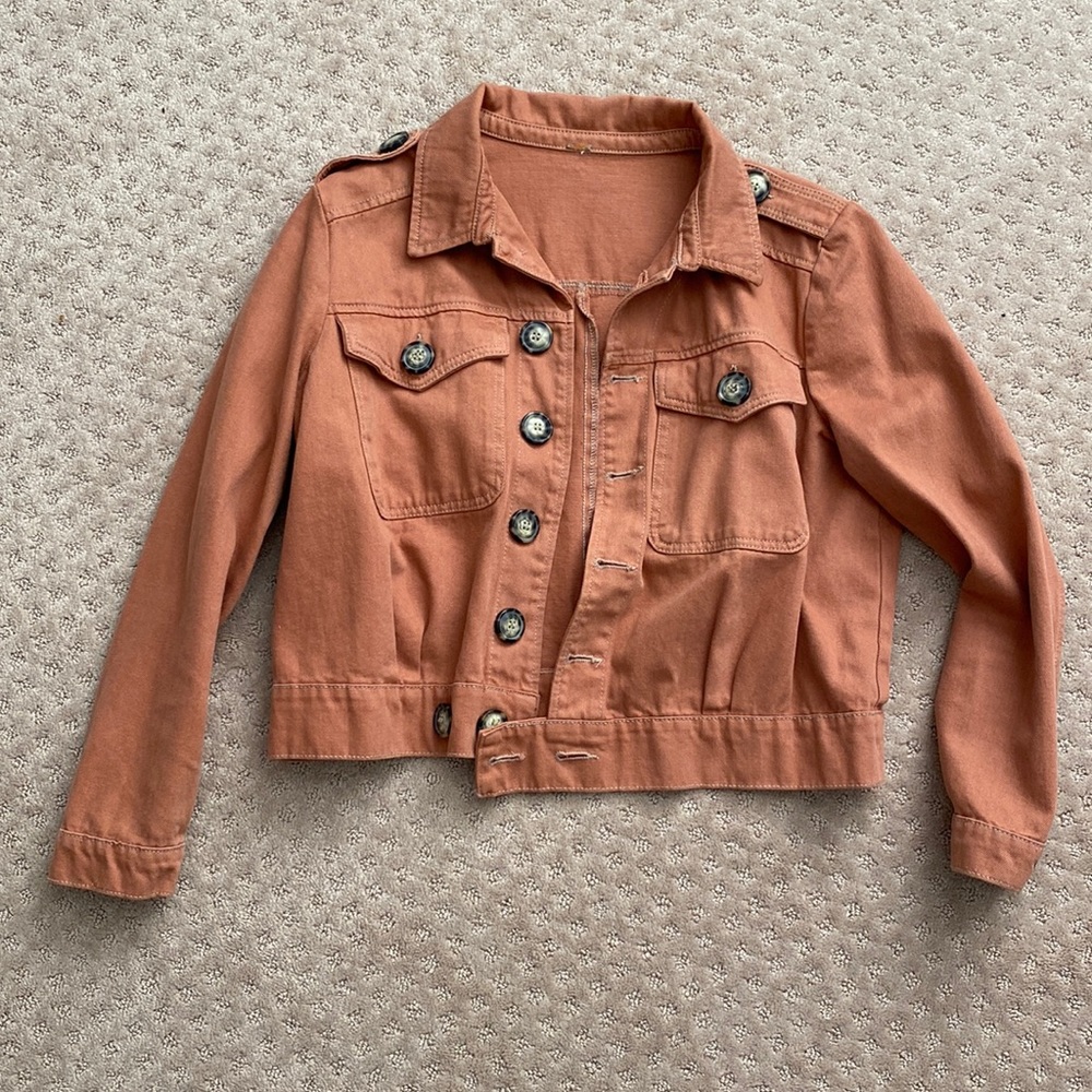 Free people crop jacket